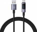 Kabel USB Usams USB-A - USB-C 1.2 m Czarny
