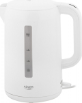 Adler | Kettle | AD 1386 | Electric | 1850 W | 2.2 L | Plastic | 360&deg; rotational base | White