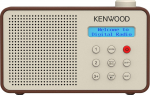 Kenwood Electronics Kenwood CRM25DABT, Portable, Digital, DAB+, FM, 87.5 - 108 MHz, 174928 - 239200 MHz, 3.2 W