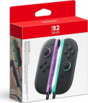 Nintendo Joy-Con 2 Pair a pair of gamepads, purple and light green, Switch 2