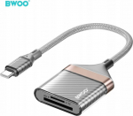 Bwoo m&auml;lukaardilugeja USB-C - SD/TF Card