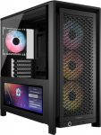 Corsair FRAME 4000D LCD RS PC-Geh&auml;use, Midi Tower, ATX, ARGB, Tempered Glass - schwarz