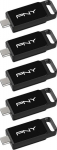 USB-Stick 64GB PNY Elite USB 3.2 TYPE-C 5-Pack retail