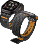 SPIGEN ATHLEX AIR 2 APPLE WATCH 8 / 9 / 10 / 11 / SE / ULTRA (44 / 45 / 46 / 49 MM) ACTIVE BLACK / ORANGE