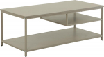 Coffee table DIMITRA 100x50xH40cm, grey