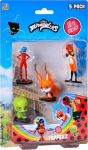 P.M.I. Miraculous Pencil Toppers - 5 Pack - including 1 hidden character (S1) (Random) (MLB2040)