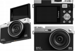 Xrec Digital Camera Digital Camera 64mp / 4k / 16x Zoom / Rotating Screen Lcd 2.88'' / Xrec C77 / Czarny