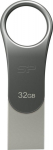 Silicon Power USB-Stick 32GB USB3.0 C80 Silver Type C-Ready