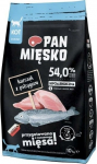 PAN MIĘSKO Chicken with trout S - dry cat food - 10kg