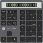 Techly Wireless numeric keypad with calculator BT/RF USB