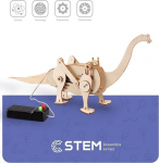 Extra Digital Wooden Assembly Kit Robot Brachiosaurus, STEM Educational Toy