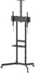 MANHATTAN TV-Stand on wheels 37-70" tiltable height-adjustable