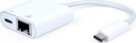 Mercodan USB-C network adapter, USB-C:, Male - RJ45: Female, USB 3.1