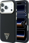 Guess Kevlar Triangle Logo MagSafe for iPhone 18 Pro / 17 Pro black