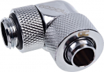 Alphacool Eiszapfen Anschluss 90 Grad G1/4 Zoll AG auf 13/10mm - drehbar, chrome silber