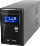 Arm UPS Line-Interactive Office 850F LCD 850VA 2xSchuko