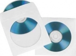 Hama PAPER SHIRTS NA CD/DVD, 50 SZT., BIAŁE