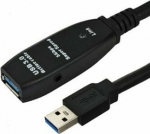 MicroConnect Premium Active USB 3.2 Gen 1, cable, A-A M-F With