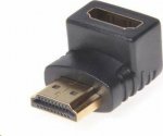 Adapter AV PremiumCord HDMI - HDMI czarny