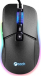 C-TECH hernia my&scaron; Dawn, casual gaming, 6400 DPI, RGB podsv&iacute;cen&iacute;, USB