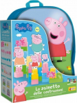 Lisciani LISCIANI PEPPA PIG BACKPACK Z CONSTRUCTION BLOCKS