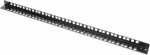 Intellinet 19" Wall Mount Rails, 12U, Black, 2-pack - Cable management plate for control cabinet - Grau, RAL 7035 - 42HE - 48.3 cm (19")