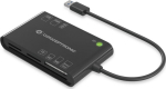 Conceptronic BIAN01B smartcard Reading Indoors USB 3.2 Gen 1 (3.1 Gen 1) Sort