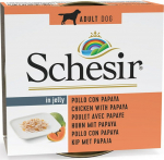 SCHESIR Chicken with papaya in jelly - wet dog food - 150g