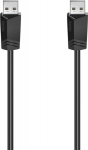 Cable Hama USB-A /USB-A, 480 Mbps, 1.50m