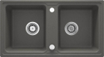 Deante Zorba Kitchen Sink 2-chamber without drainer