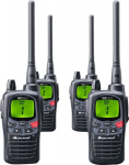 Midland G 9 Pro - Work Edition - tragbar - Two-way radio - PMR/LPD - 446 MHz - 101 Channels (Packung mit 4)