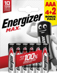 Energizer patarei Max Alkaline AAA CHP6 4+2
