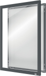 Klappraam NOBO Clip Frame Impression Pro A4/ graphite