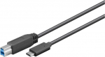 MicroConnect USB-C to USB3.2 Gen 1 B, Cable, 5m