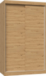 Topeshop SLIDING CABINET IGA 120 CM SLIDING DOOR SHELVES DĄB ARTISAN