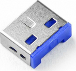 SmartKeeper Basic "USB-A Port" Blocker dunkelblau 6 Stk.+Key