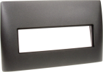 2GO ACV 1-DIN Asennuspaneeli Fiat Stilo Musta 100600