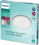 Philips Superslim CL550 - kattovalaisin, py&ouml;re&auml;, white, 1500 lm, 4000K