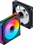 Jonsbo FR-505 ARGB Reverse Blade PWM L&uuml;fter, 120mm - schwarz