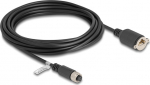 Delock Netzwerkkabel - 8-pole M12-A (W) zu RJ-45 (W)