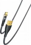 Kabel USB Yesido yesido Kabel CA104 18W USB-Type-C 1.2m PVC 2A, BLACK / CZARNY