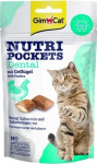 GIMCAT Nutri pockets Dental Poultry - cat treats - 60g