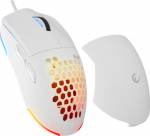 Rampage BLINK Wired Gaming Mouse USB, 12800 DPI, RGB, sensor optical, White - Rampage BLINK Wired Gaming Mouse USB, 12800 DPI, RGB, sensor optical, White