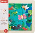 MATTEL Fisher-Price: Wooden Jigsaw Puzzle - Bug (HXV19)