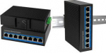 LogiLink Industrial Gibabit Ethernet PoE Switch - Switch - 1 Gbps
