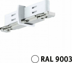 Paulmann URail rail disconnector isolator system white RAL9003 / metal