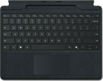 Microsoft Surface Pro Keyboard - Tastatur - With trackpad, Beschleunigungsmesser, Surface Slim Pen 2 Ablage- und Ladeschale (8XB-00160)