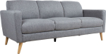 Sofa KAILI 3-seater, grey