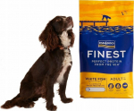 FISH4DOGS Finest Ocean White fish M/L - dry dog food - 12kg