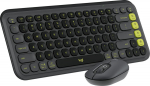 Log Logitech POP Icon Combo - Keyboard and mouse set - wirelessly - Bluetooth LE - QWERTY - Nordic (Danish/Finnish/Norwegian/Swedish)